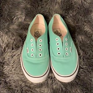 Teal Vans
